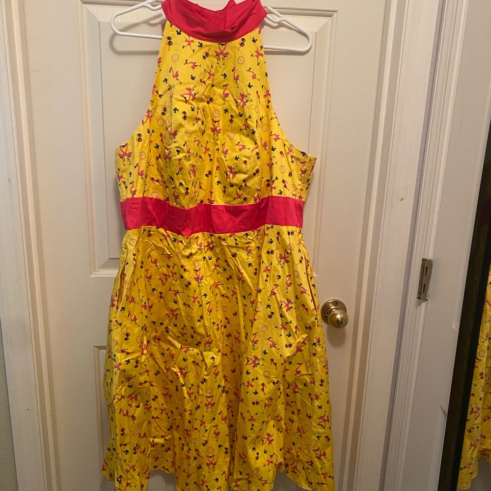 EUC Disney Dress Shop Halter Dress size 1X
